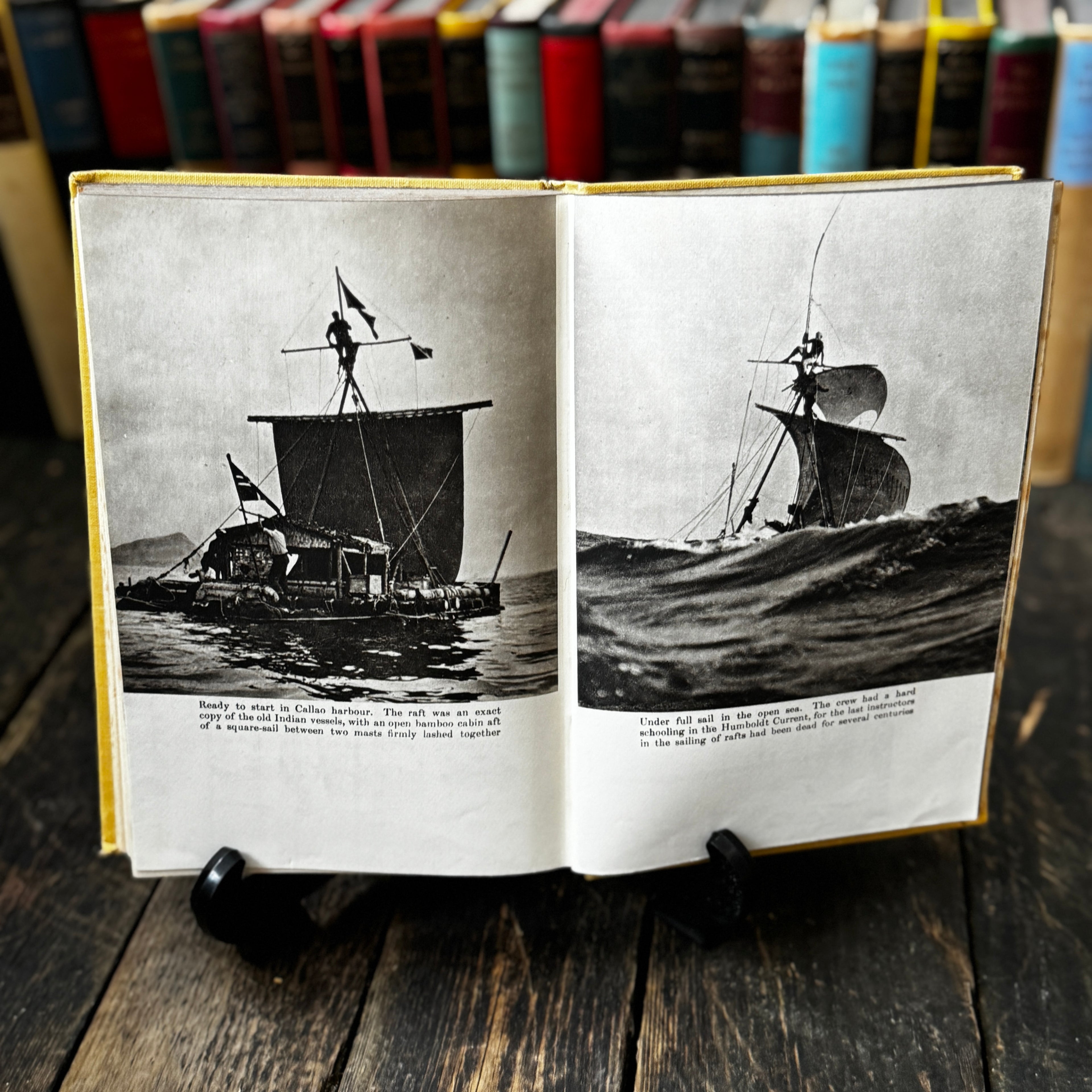 Mid twentieth-century books on the sea, set of four iconic titles in matching hard covers