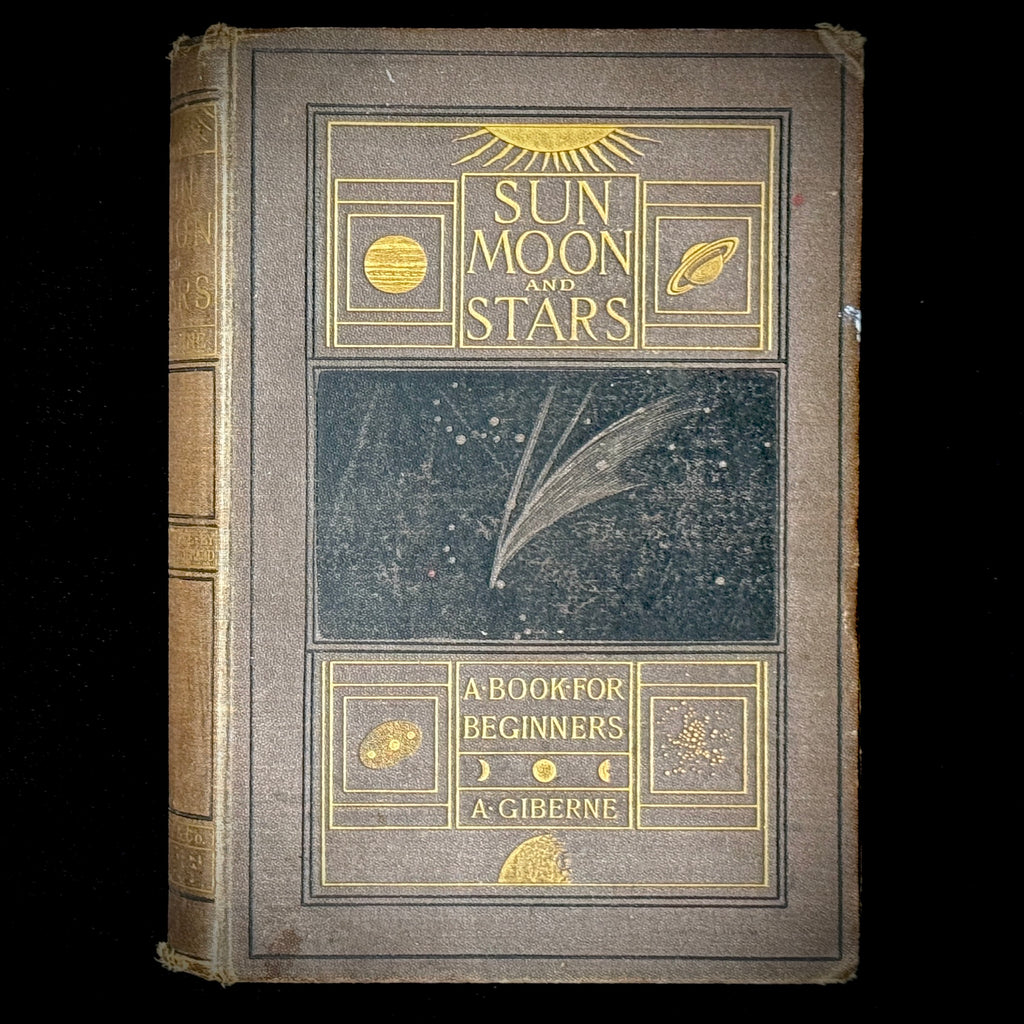 Rare example of Agnes Giberne's beautifully-illustrated 19th century guide to astronomy