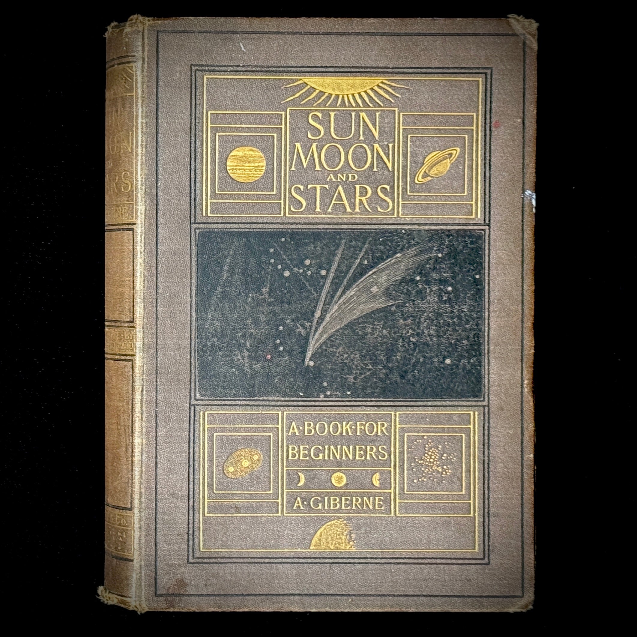 Rare example of Agnes Giberne's beautifully-illustrated 19th century guide to astronomy