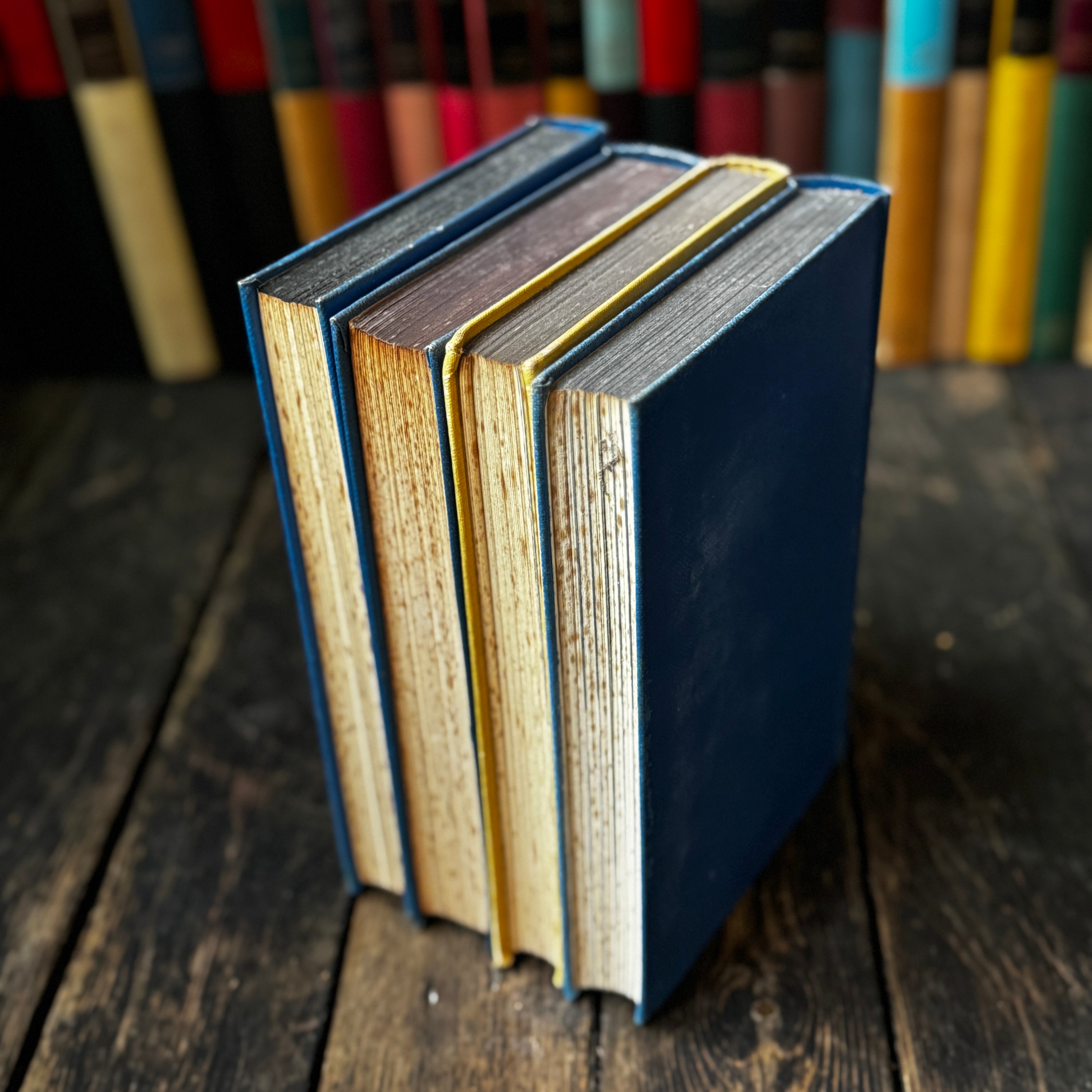 Mid twentieth-century books on the sea, set of four iconic titles in matching hard covers
