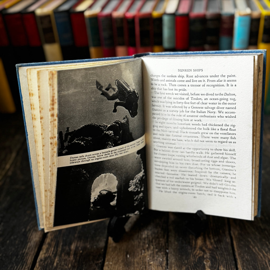 Mid twentieth-century books on the sea, set of four iconic titles in matching hard covers