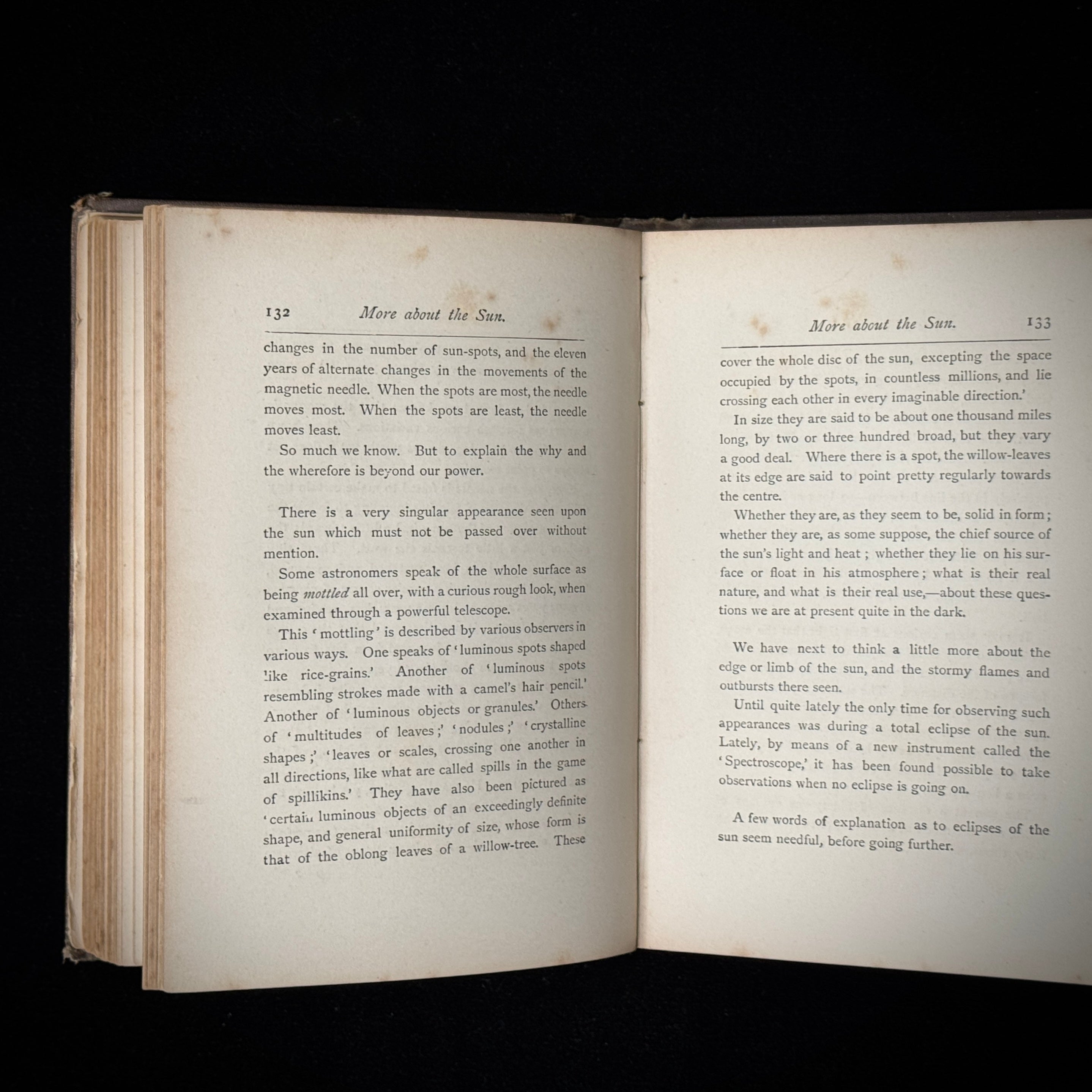 Rare example of Agnes Giberne's beautifully-illustrated 19th century guide to astronomy