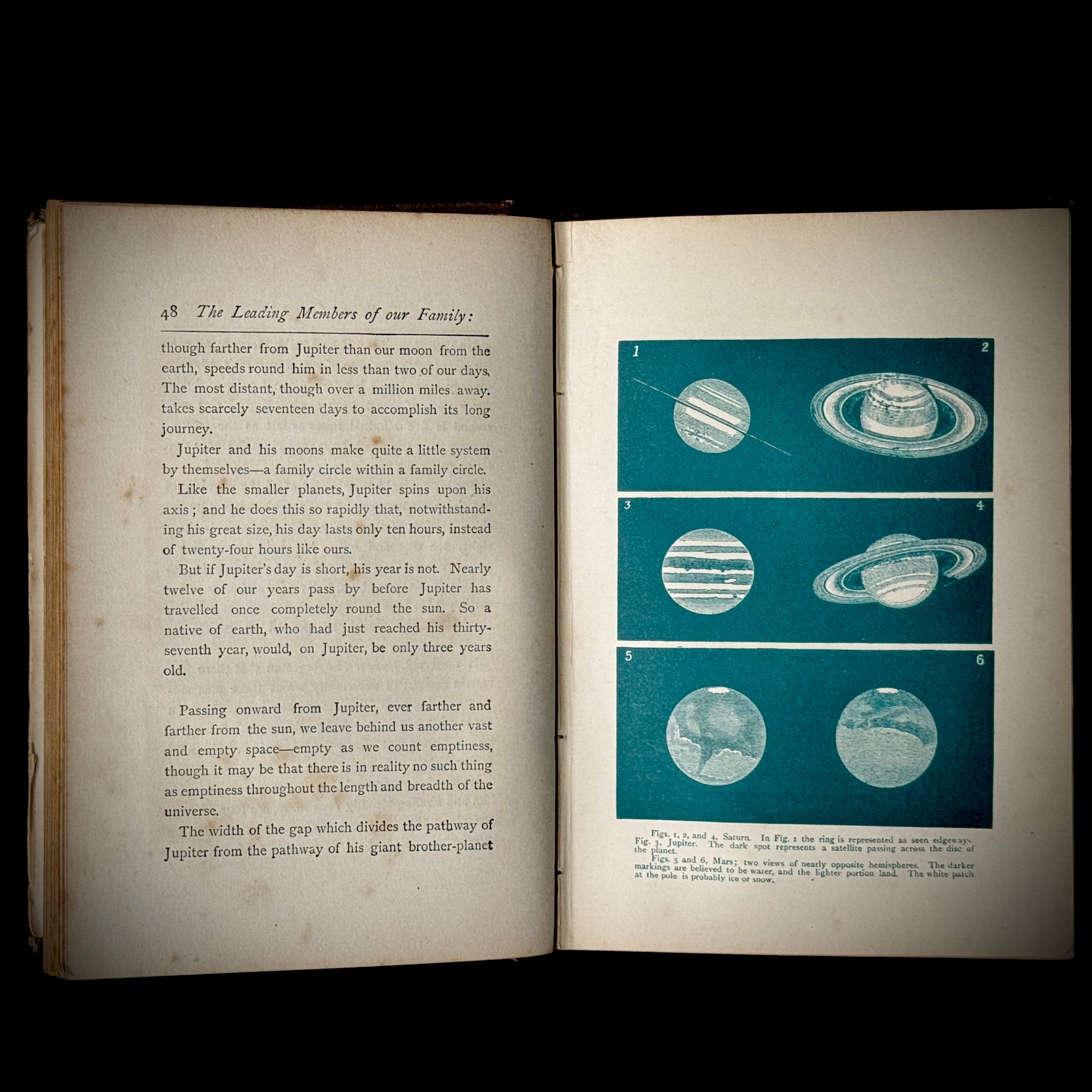 Rare example of Agnes Giberne's beautifully-illustrated 19th century guide to astronomy