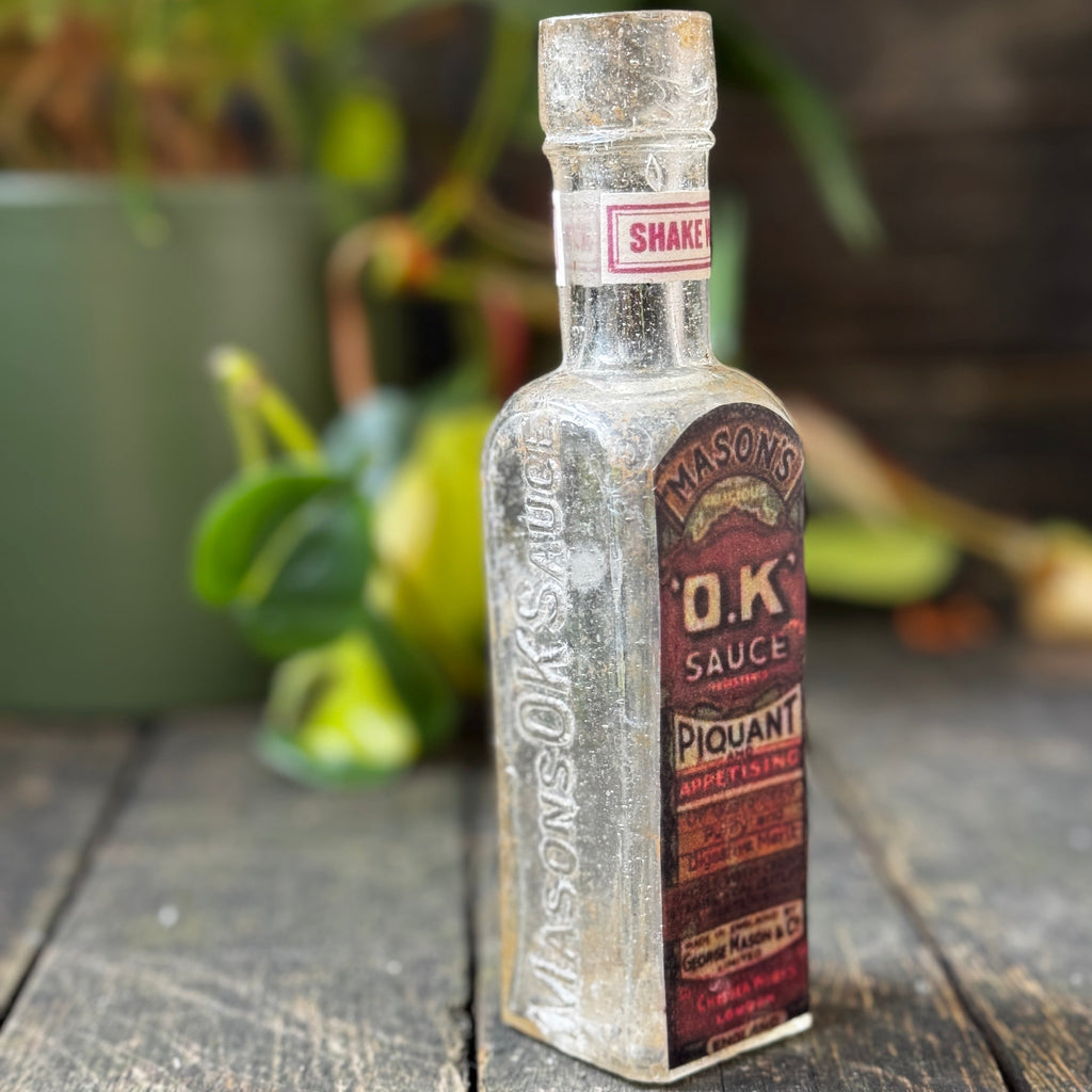 Antique OK Sauce bottle