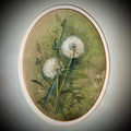 Original Watercolour In Frame, By Artist Jan Bowles. One-Off Wildflower Evocative Artwork