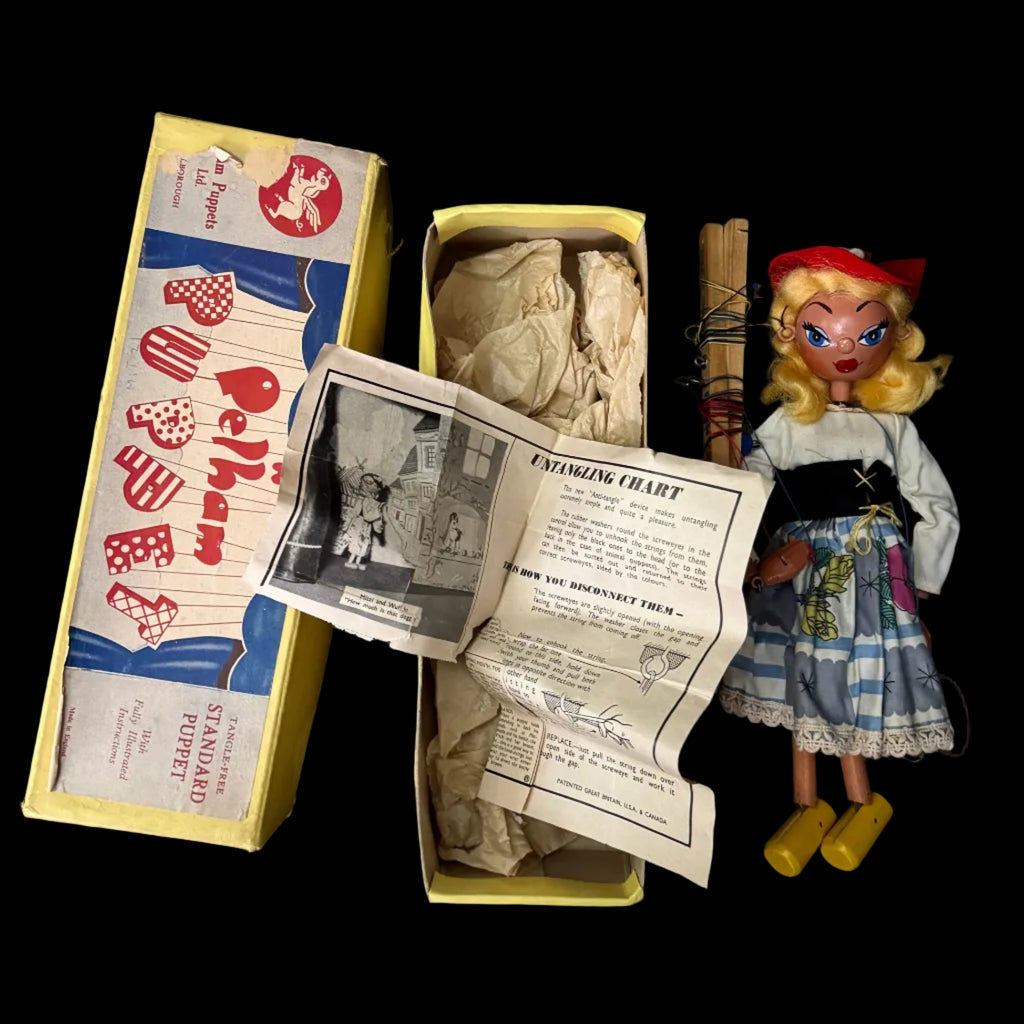 Original 1940s-1950s Pelham Puppet "Mitzi"