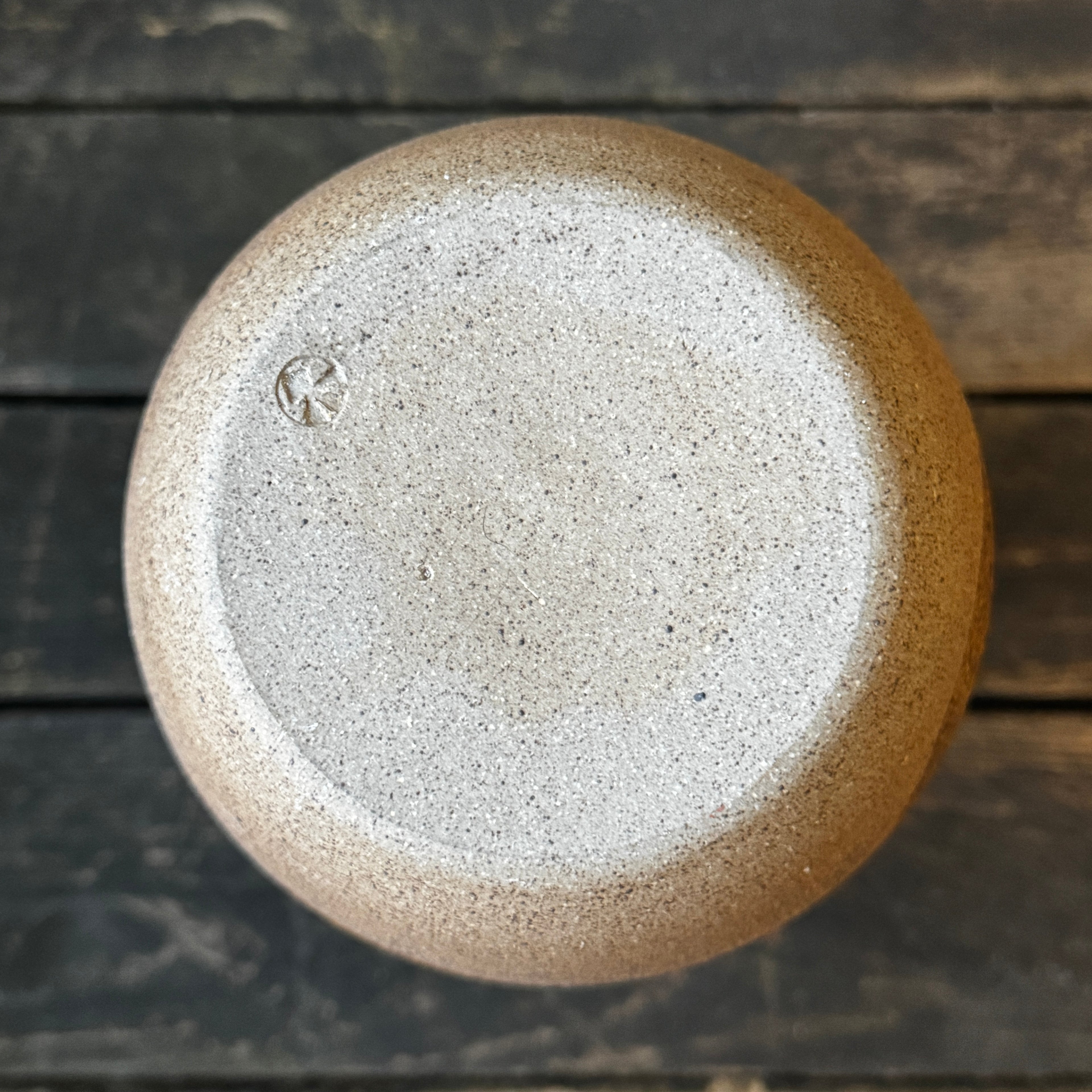 Mid-Century Glazed Vase - Style recalls the ‘Hot Lava’ West German wares of the 1960s