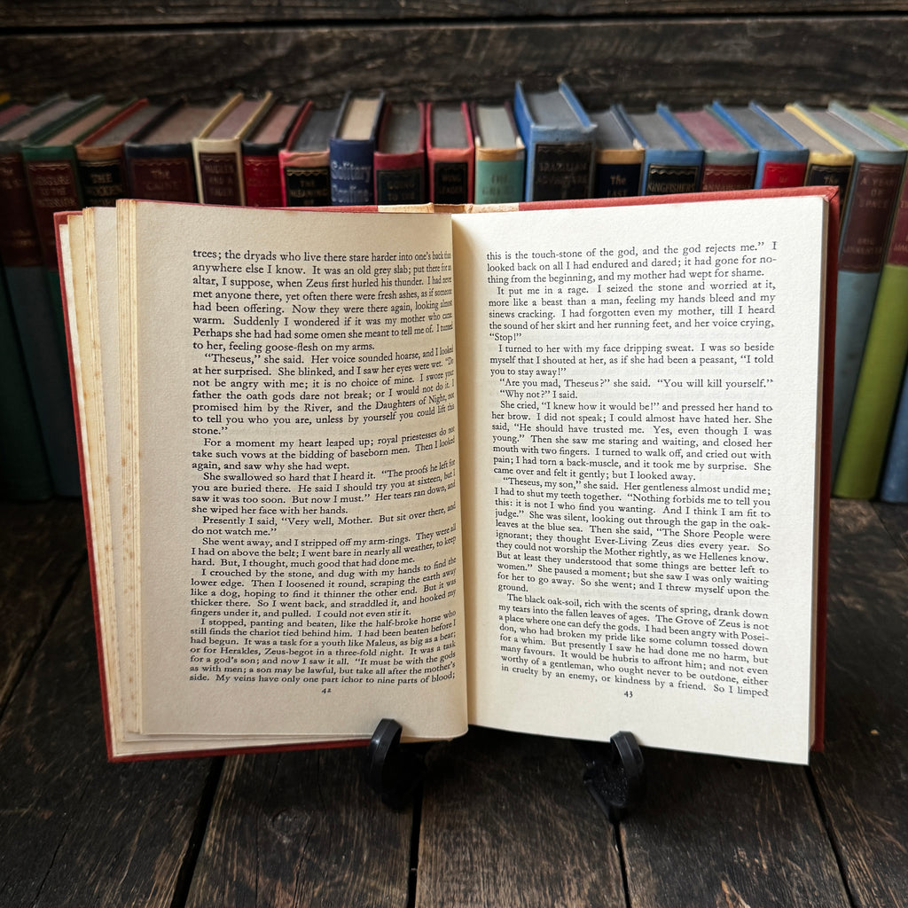 Fabulous Queer Author of Ancient Greek Fiction Mary Renault - set of two matching hardcover books