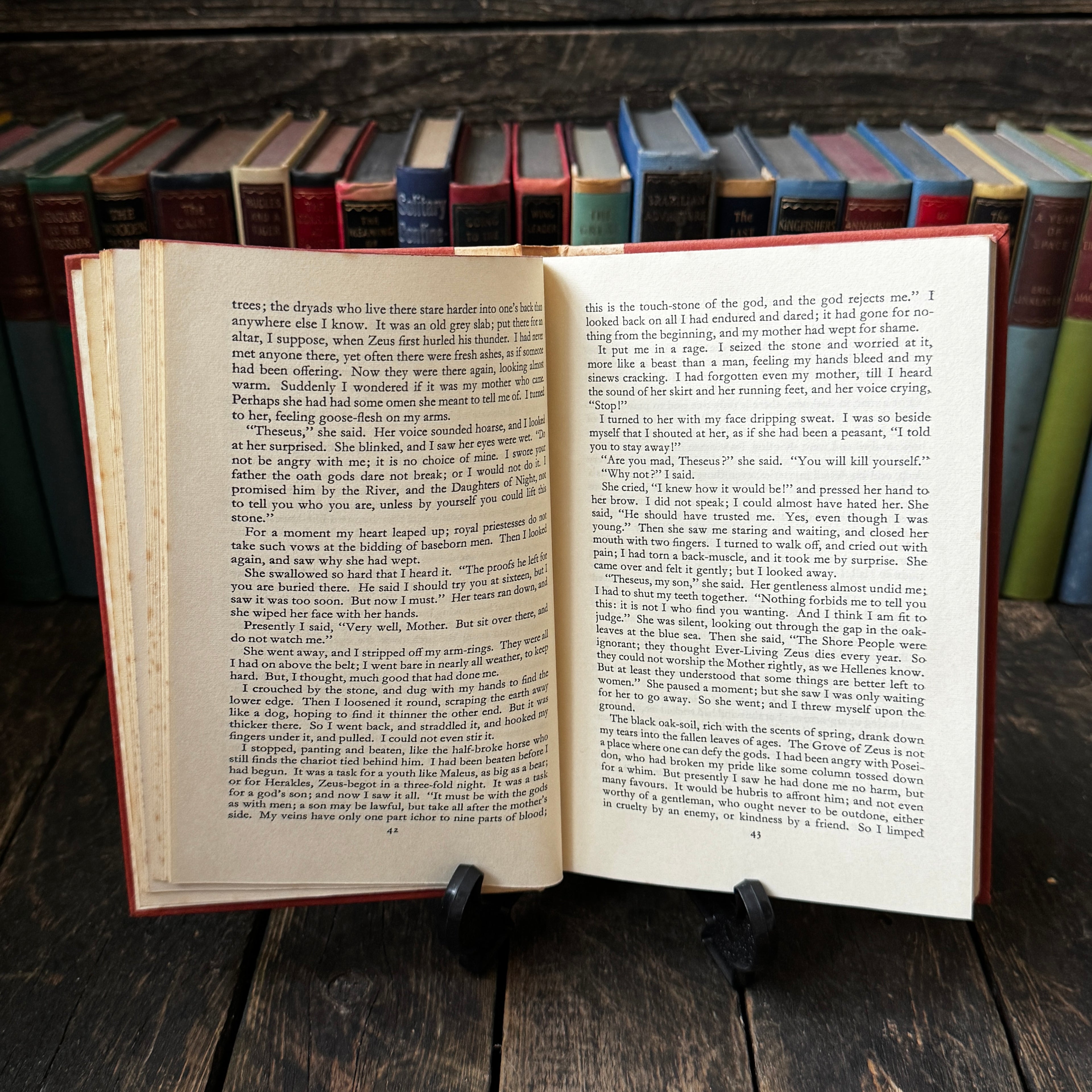 Fabulous Queer Author of Ancient Greek Fiction Mary Renault - set of two matching hardcover books
